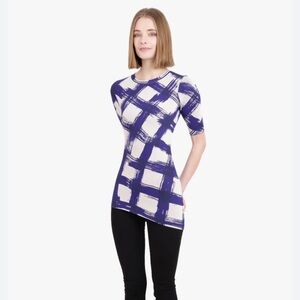 Proenza Schouler Gingham Jacquard Top SZ XS $990